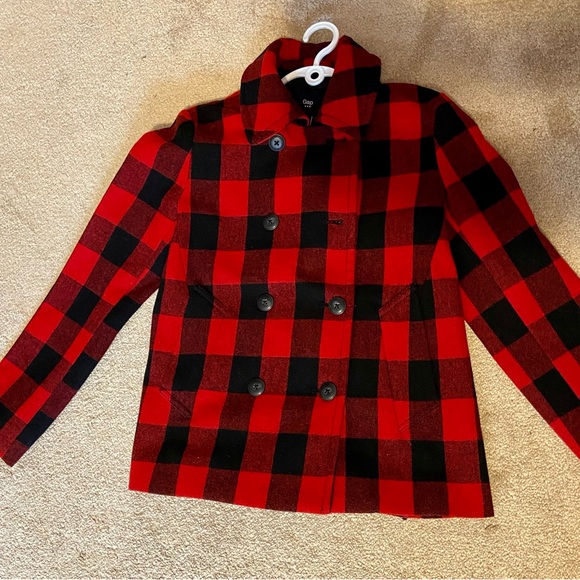 GAP- plaid jacket - Picture 4 of 8